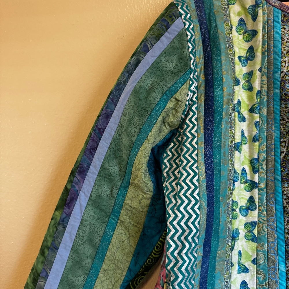 Handmade Colorful Patchwork Jacket - Picture 6 of 10